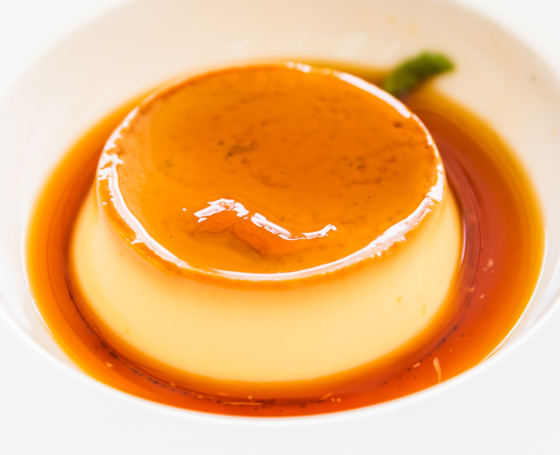 Flan de queso