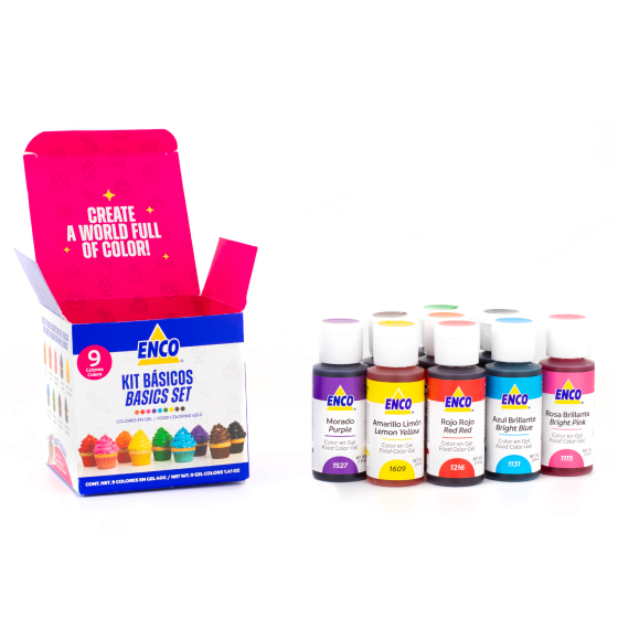 Kit 9 colores